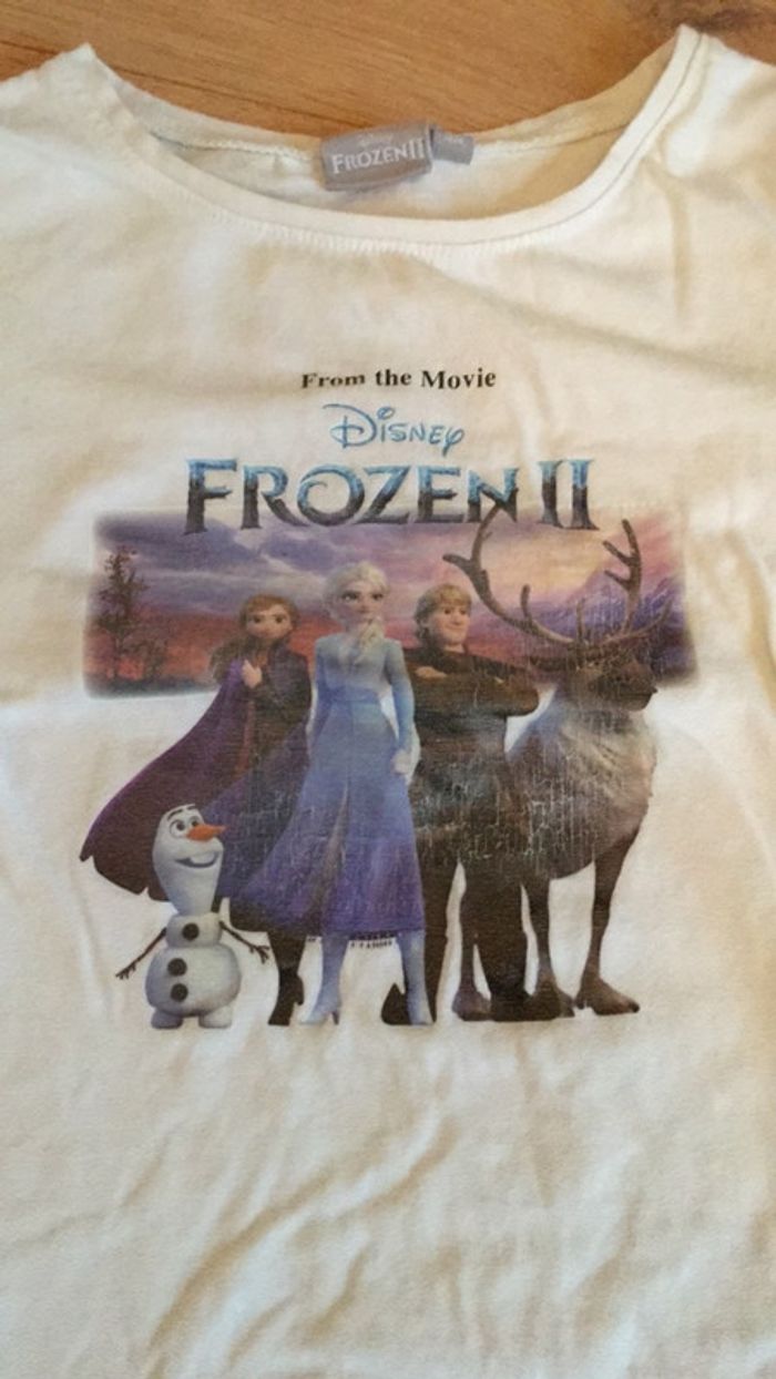 T shirt reine des neige - photo numéro 2