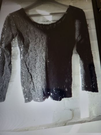 T-shirt femme  dentelle