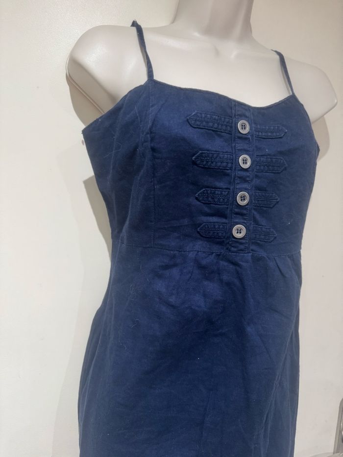 Cache-cache, robe bleu marine à bretelles 38 - photo numéro 9