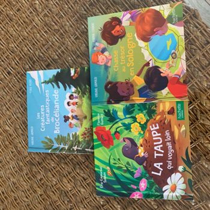 Lot 3 livres aventures