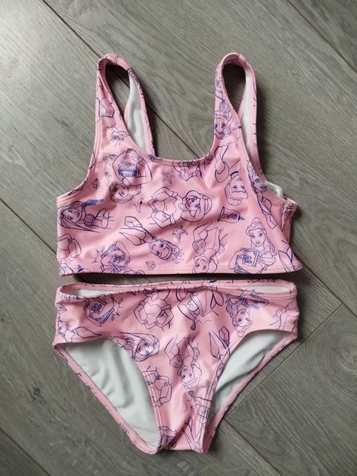 Maillot de bain princesse 6/7ans h&m