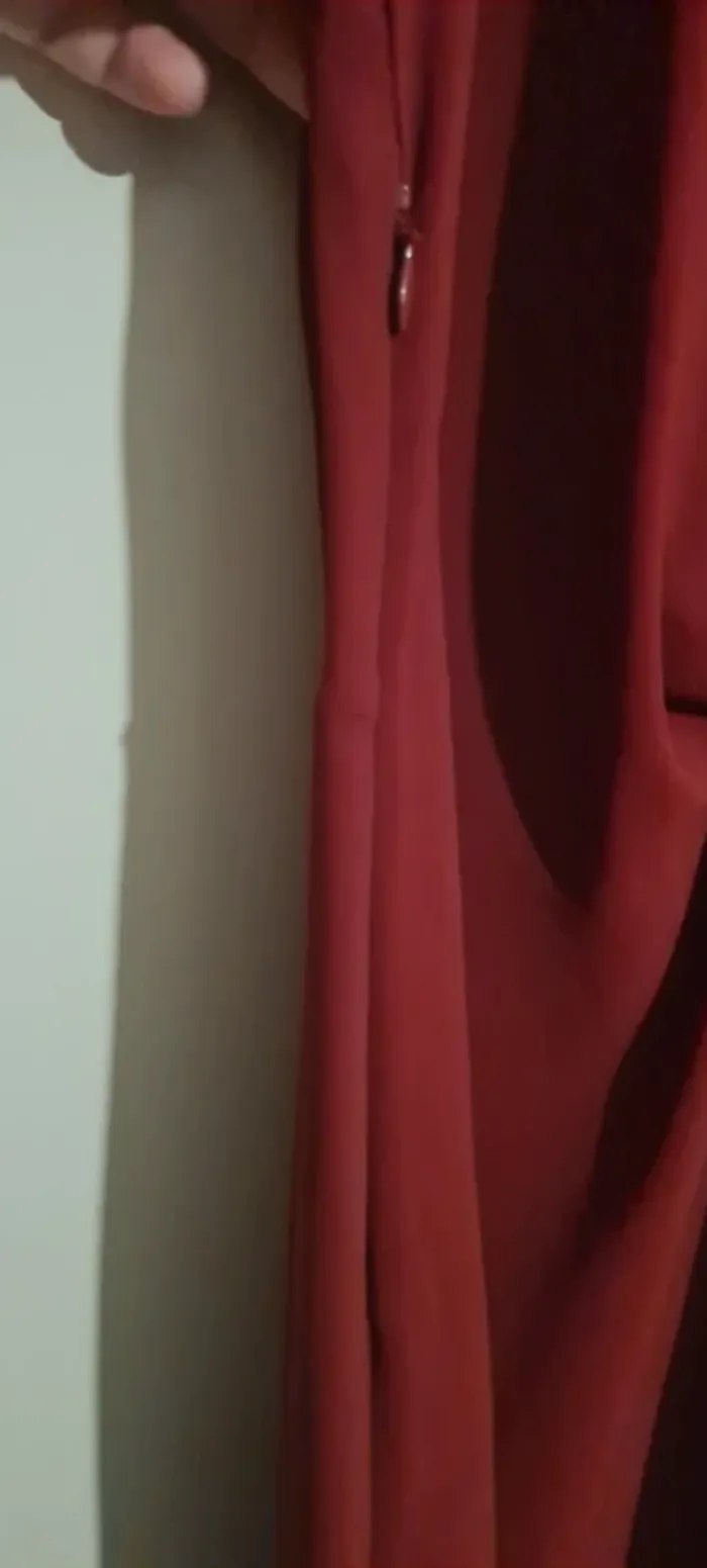 Robe bordeaux IKKS - photo numéro 5