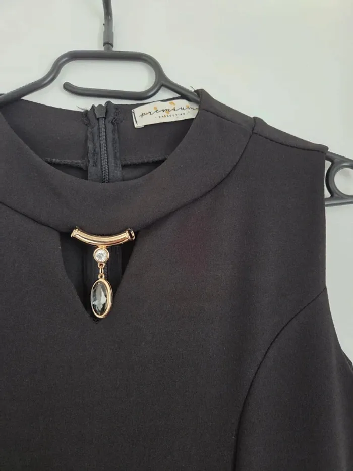 Petite robe noire de soirée femme taille 38M - photo numéro 6