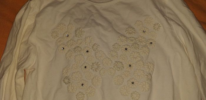 T-shirt okaidi 14 ans crème - photo numéro 3