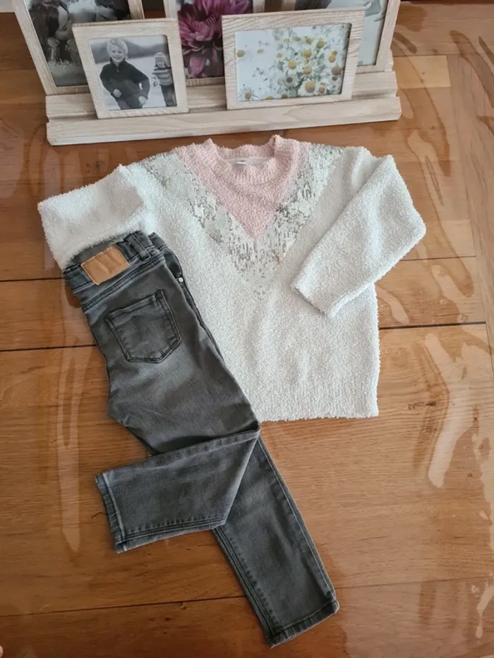 Ensemble pull et jean 3ans