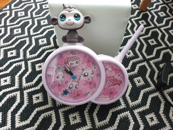 Réveil sonore musical Petshop