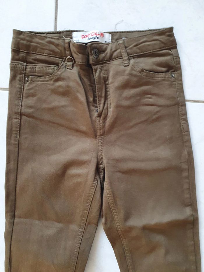 Pantalon fille kaki jennyfer t'ai 32 chelo5 - photo numéro 5