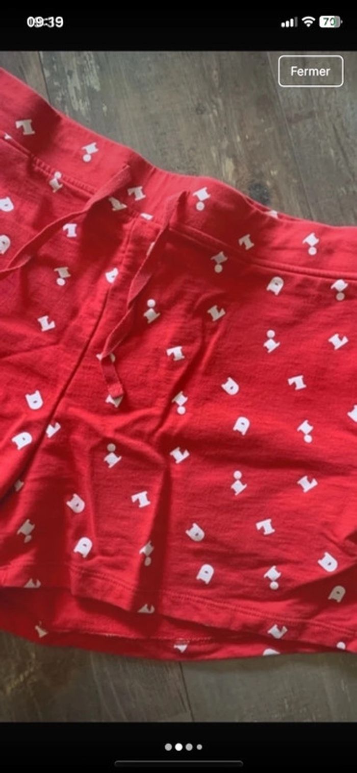 Short rouge Lidl - photo numéro 2