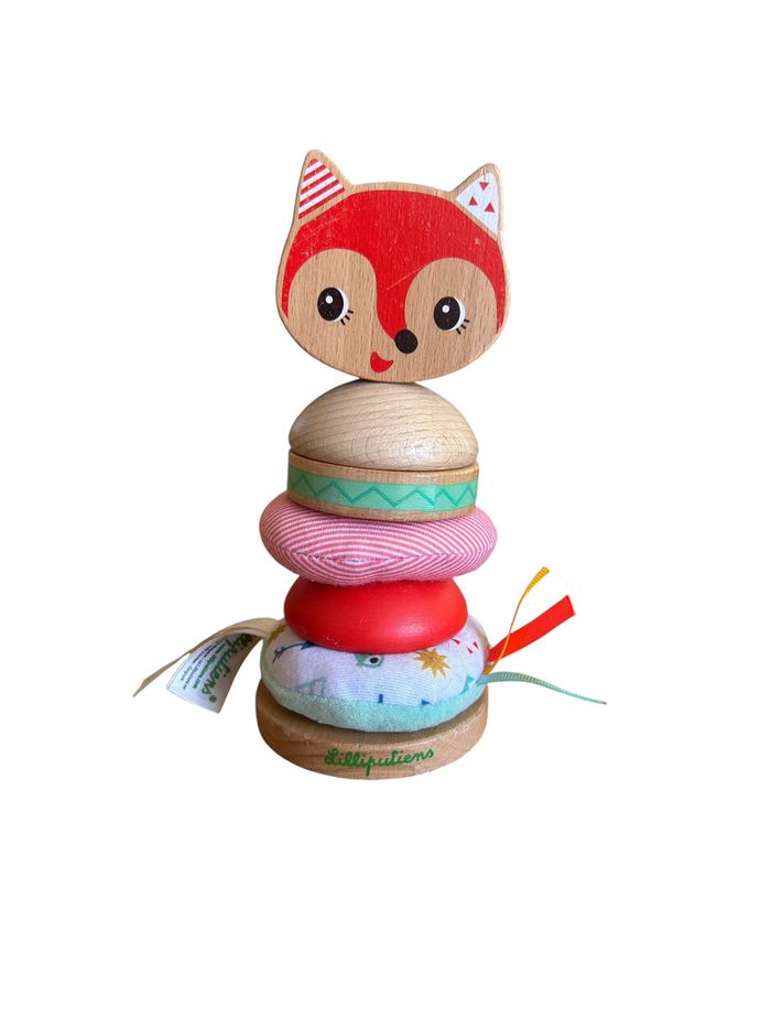 Tour en bois à empiler Liliputiens