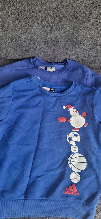 Lot de 2 pulls adidas