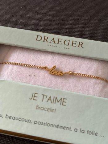Bracelet Draeger Love / Neuf dans sa boîte