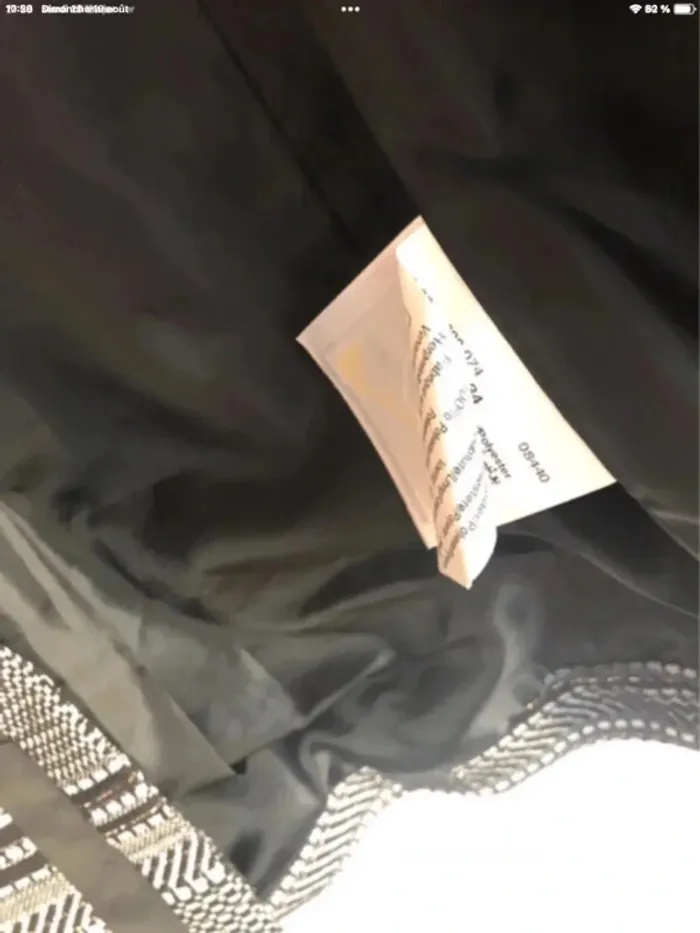 Veste à fils métallisés dorés Lady Blush taille 34 - photo numéro 14