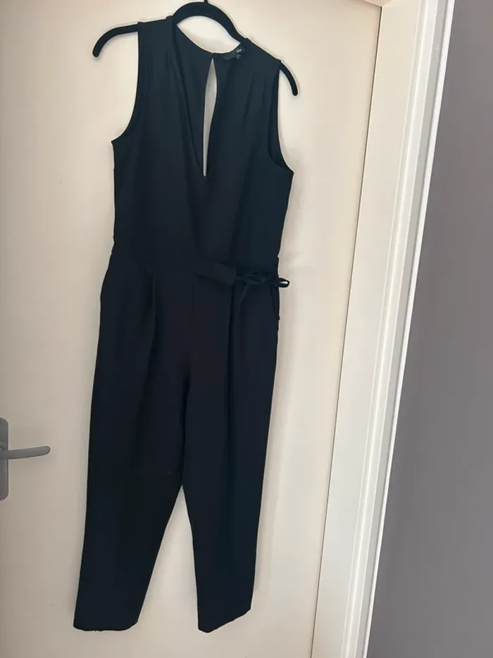 Etam, combinaison sans manches, habillée noir, femme, taille 38 - photo numéro 3