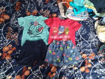 Lot de 2 pyjamas short