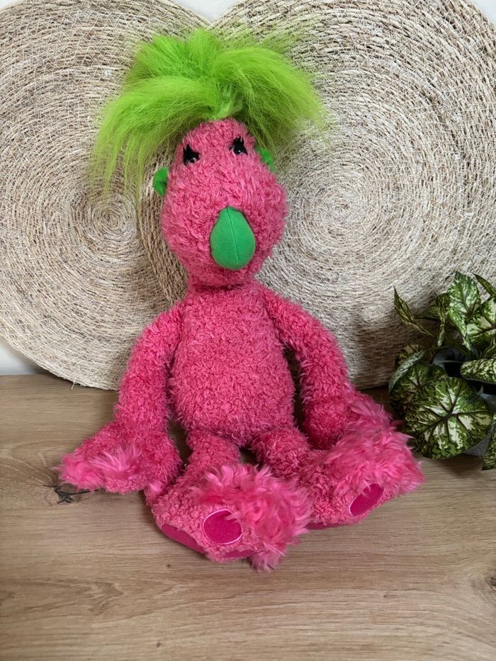 Vintage peluche parlante the hoobs tula rose Tomy 2001 - photo numéro 3