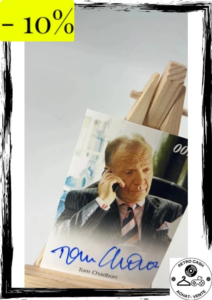 James Bond 2017 Final Edition - Tom Chadbon - Courtier en valeurs mobilières -  Stockbroker - photo numéro 2