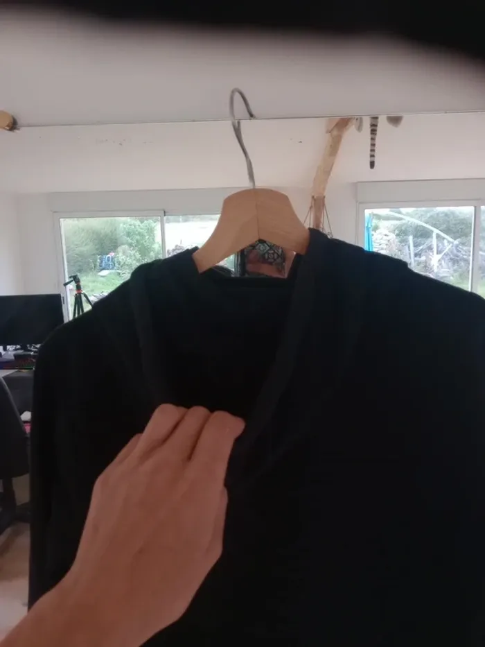 Sweat à capuche homme XS noir et rouge NASA c87 - photo numéro 6