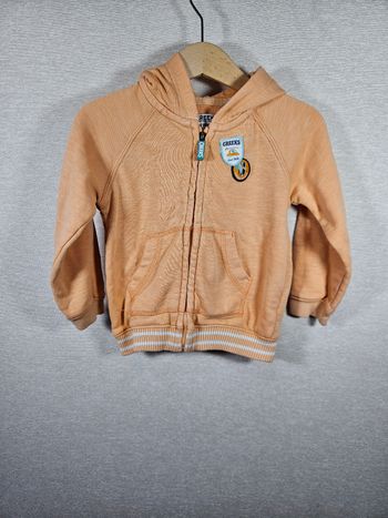 Gilet a zip  creeks 24 mois