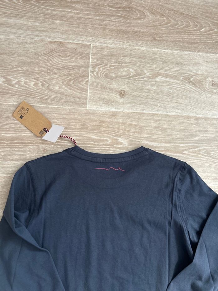 T-shirt à manches longues bleu marine Teddy Smith 12ans - photo numéro 4