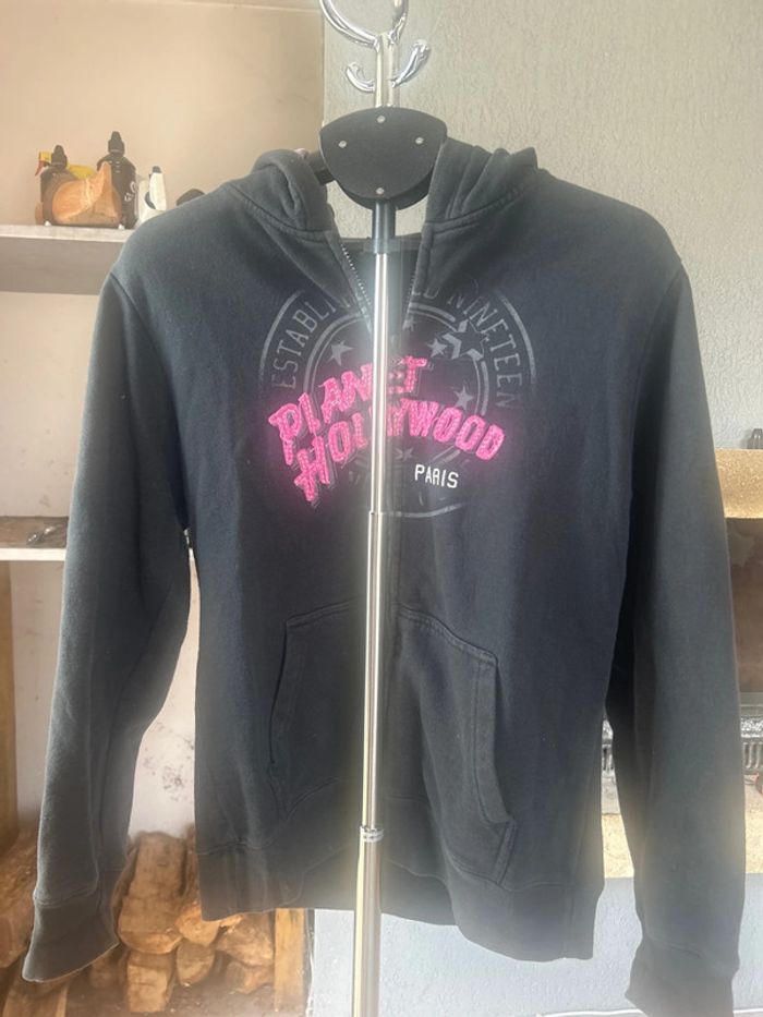 Sweat-shirt zippé Planet Hollywood