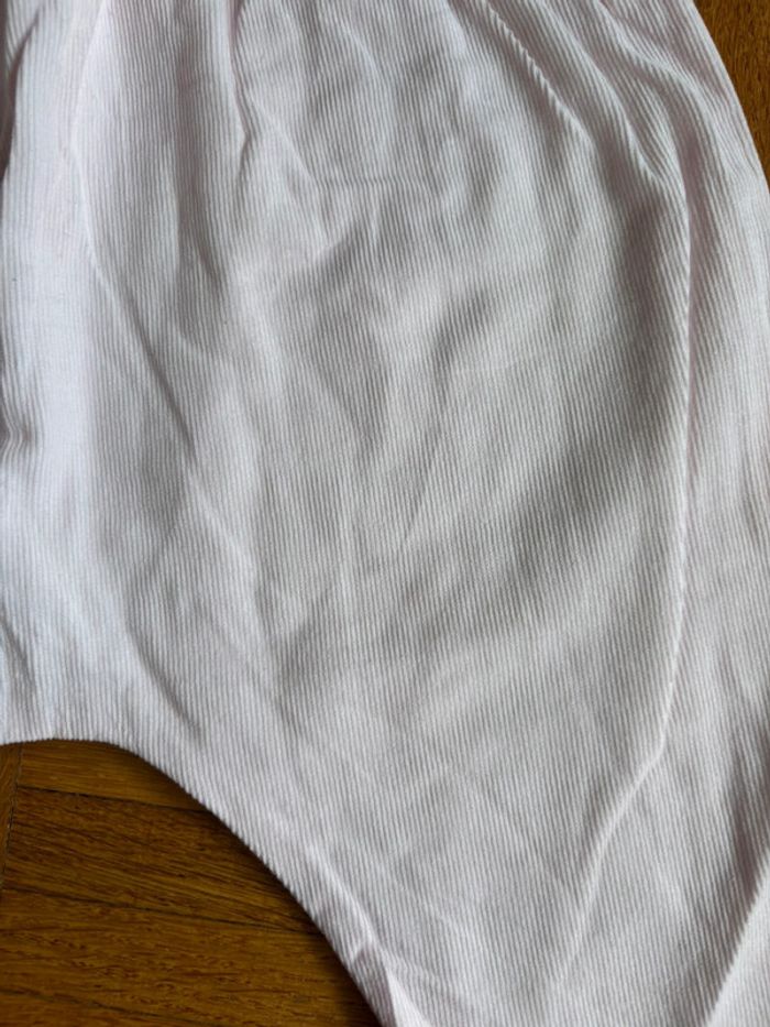 Sarouel velours rose pale Boutchou 12 mois neuf - photo numéro 2