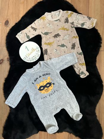 Lot pyjama en velours