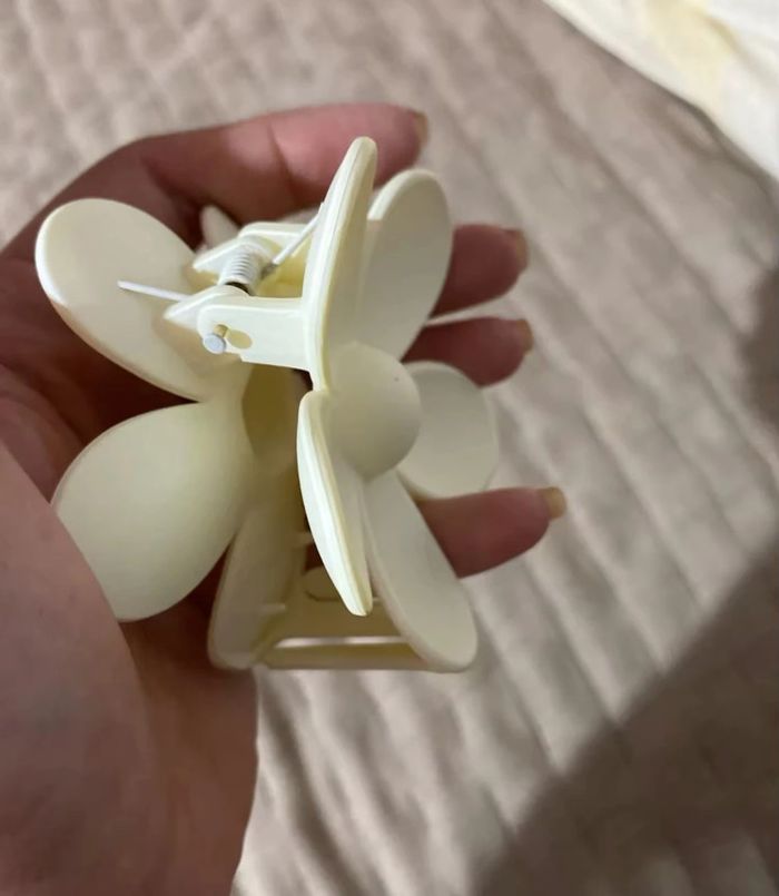 Barrette fleur tendance lot pince chevaux accessoires femme Hawaï - photo numéro 4