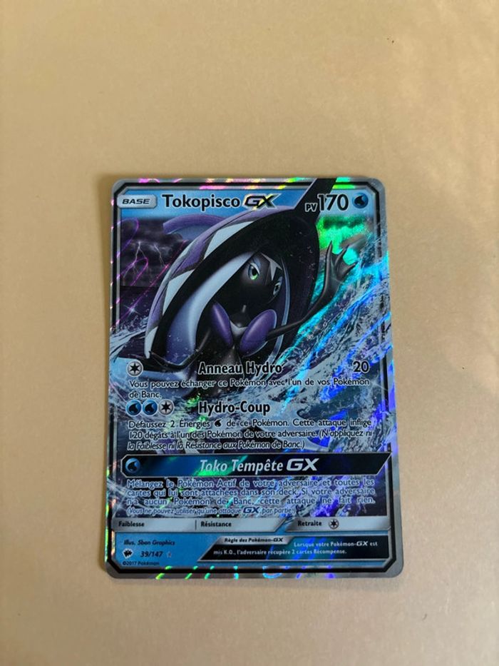 Carte Pokémon tokopisco 39/147 ombres ardentes