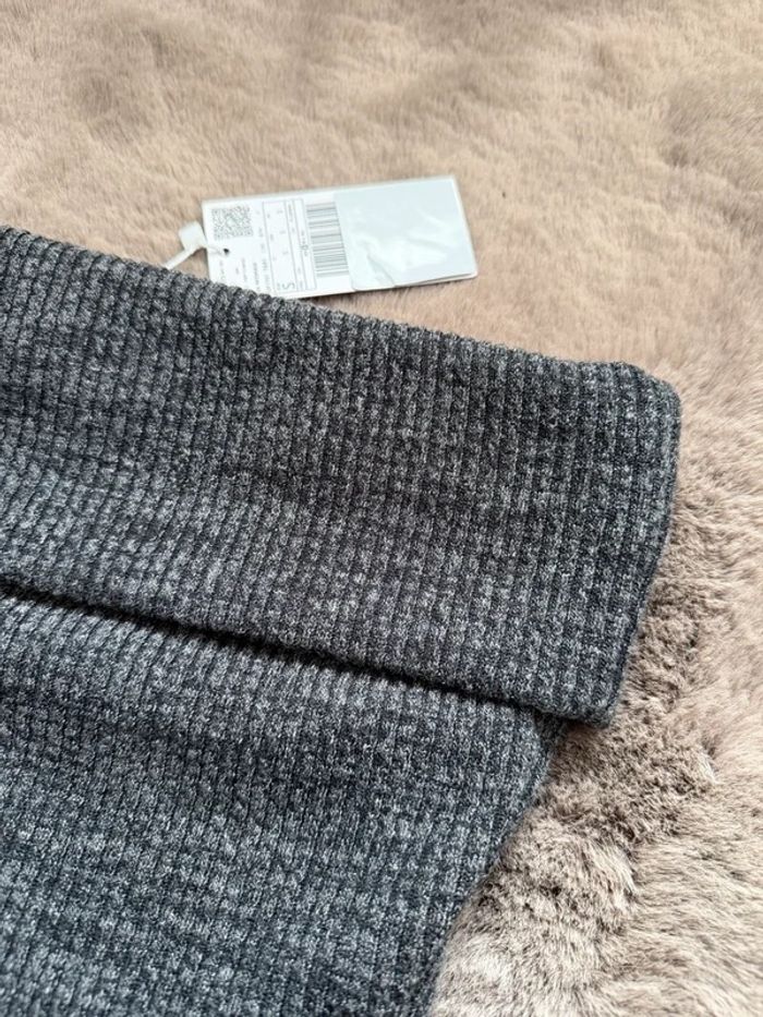 Top bandeau Mango gris – taille S – neuf avec étiquette - photo numéro 4