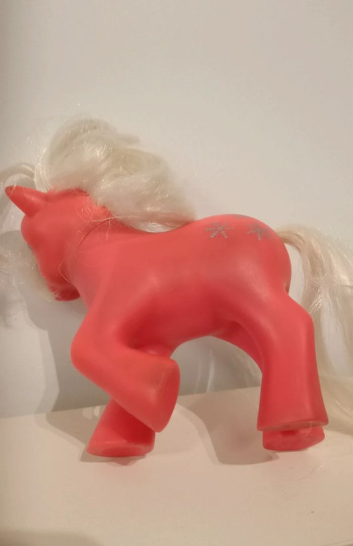 Petit poney snowflake vintage - photo numéro 3