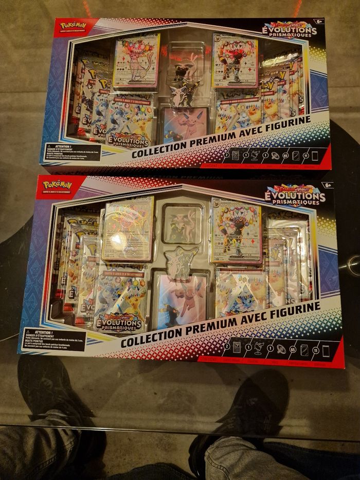 Coffret premium avec Figurine évolutions Prismatiques  fr