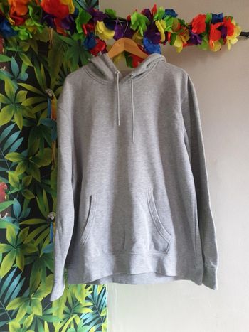 Sweat capuche uni