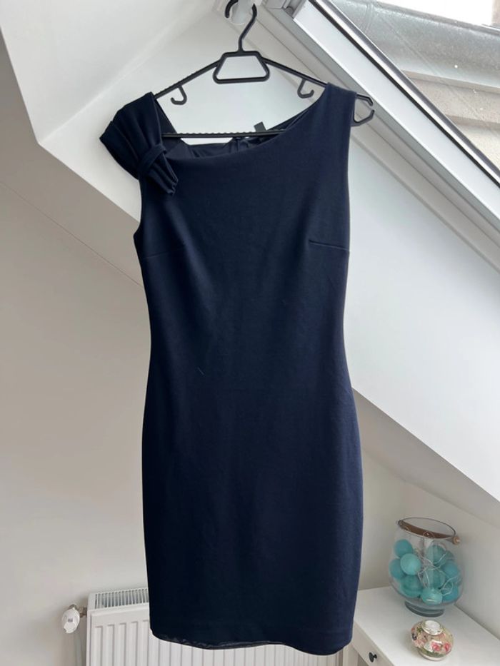 Robe Mango bleu marine