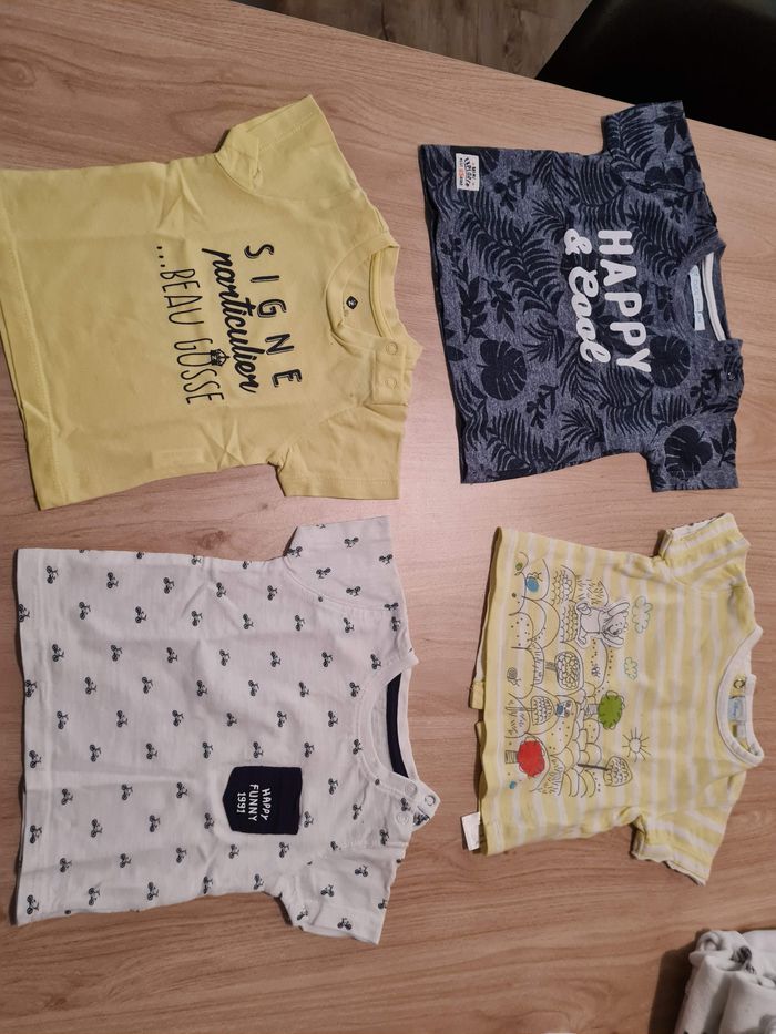 Lot de 6 Tee-shirt taille 3 mois
