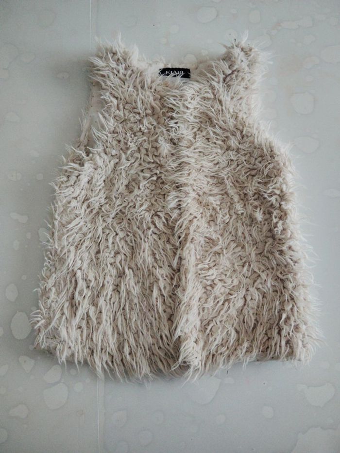 Gilet sans manches doux