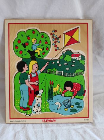 Puzzle bois playskool