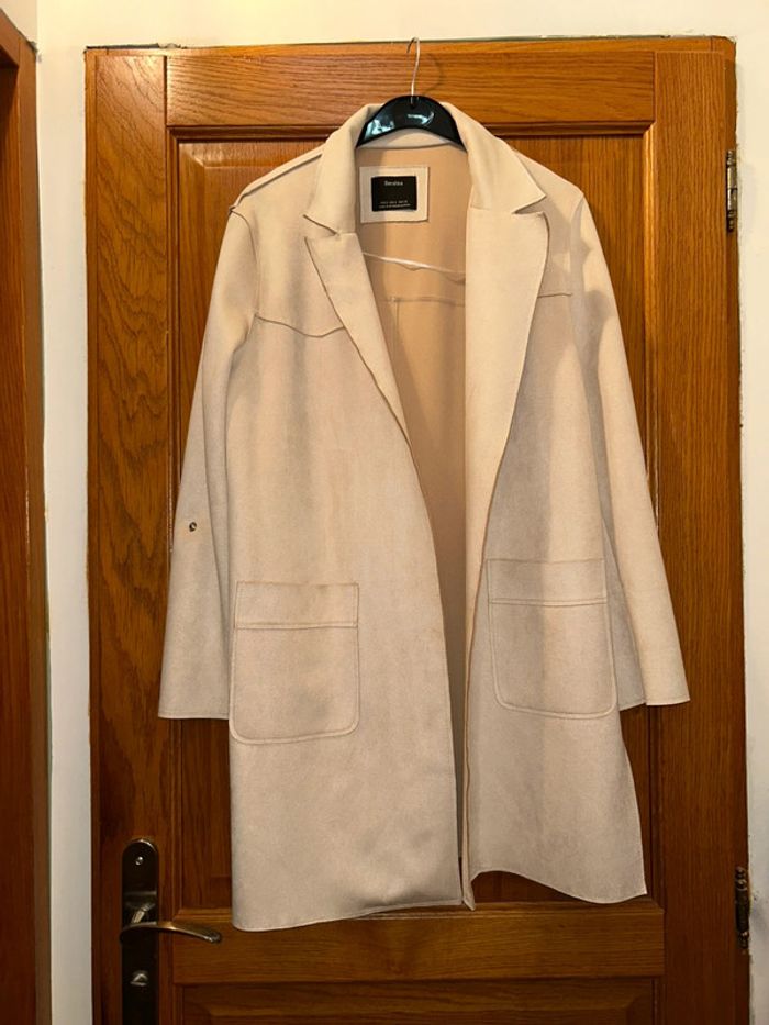 Veste longue en daim - photo numéro 2