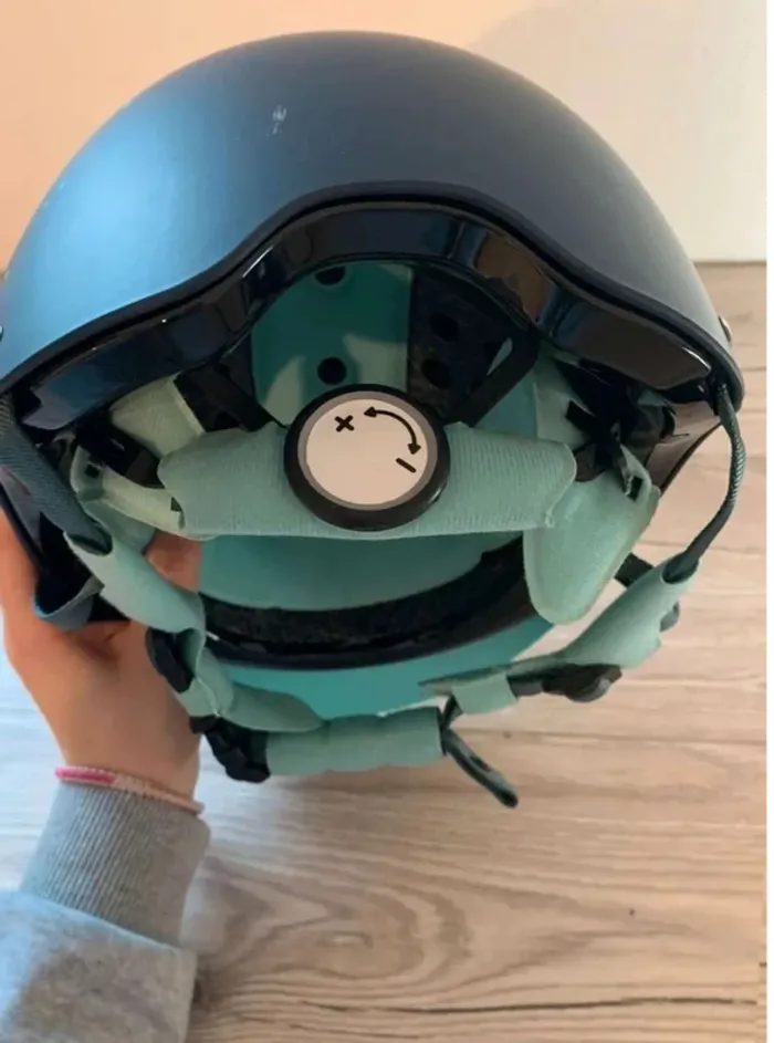 Bombe  d’équitation  bleu taille S - photo numéro 5