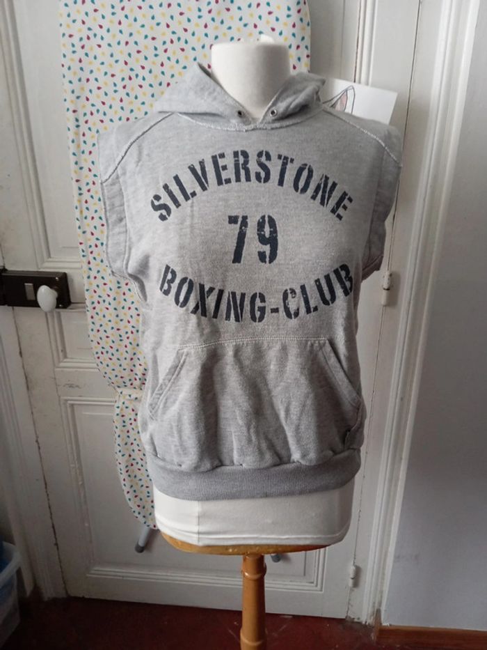 Sweat sans manche T S