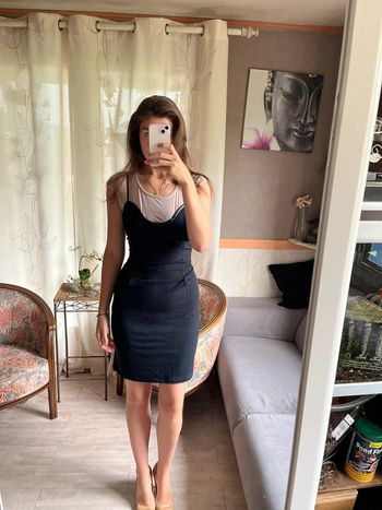 Robe corset dentelle vintage bohème 2000yer y2k