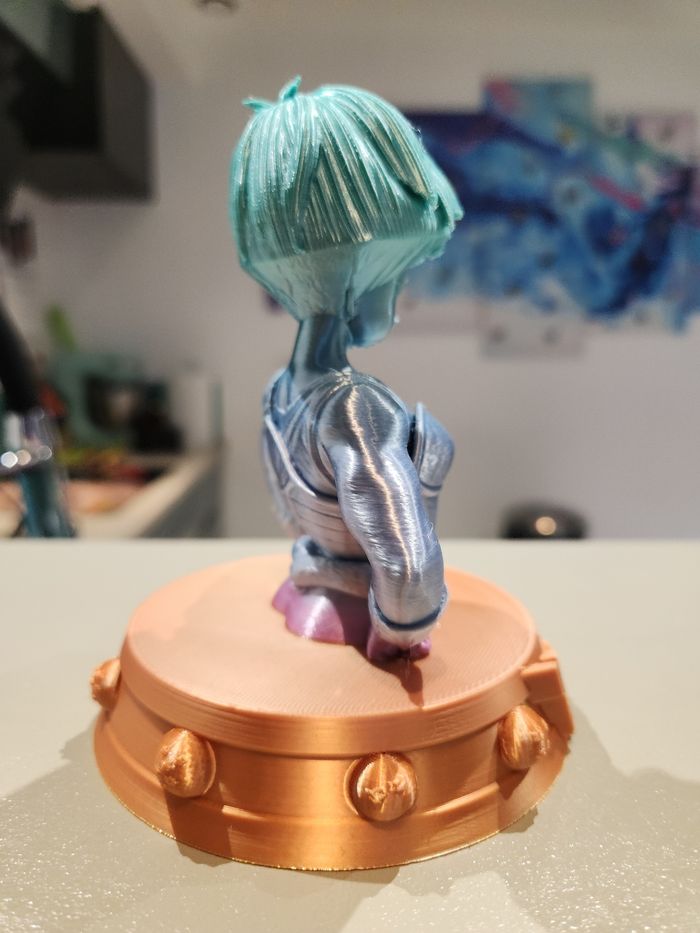 🔥 Figurine Dragon Ball Z – Selipa (Team Bardock) – Buste collector – Saiyan rare - photo numéro 5