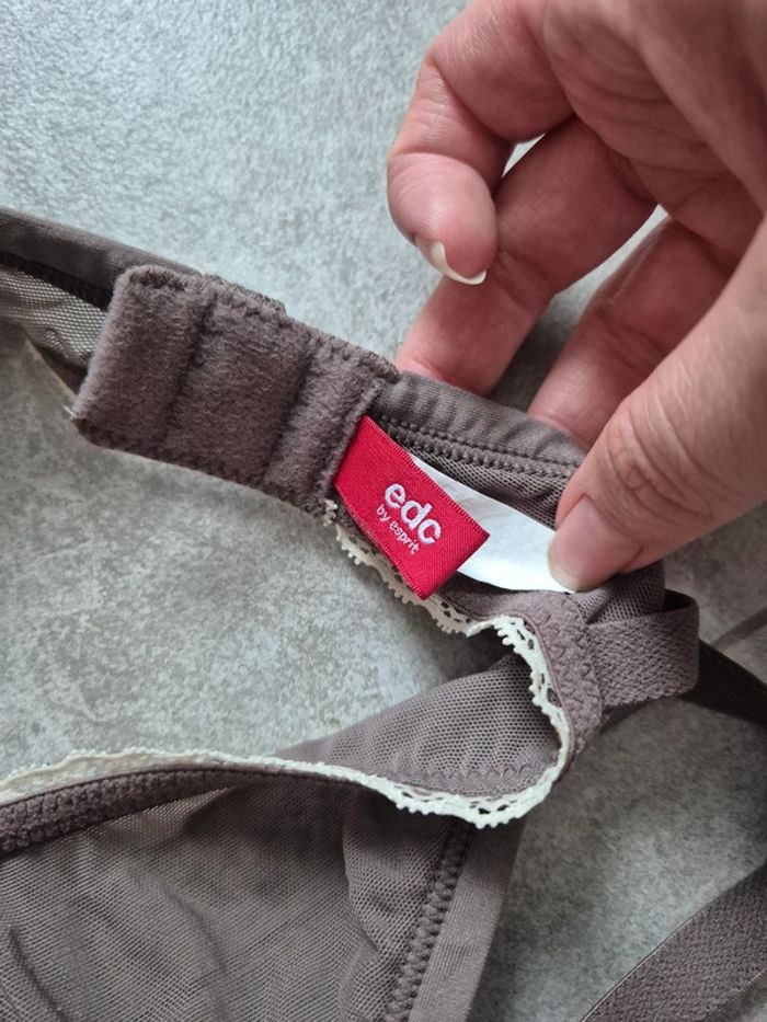 Soutien gorge EDC marron beige - photo numéro 5