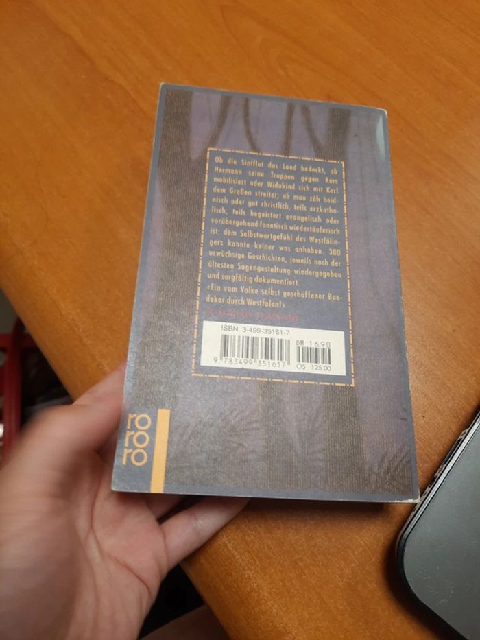 Livre en allemand sagen aus westfalen - photo numéro 3