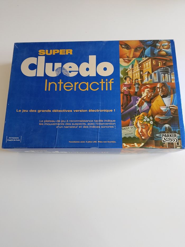 Cluedo interactif parker complet et fonctionne