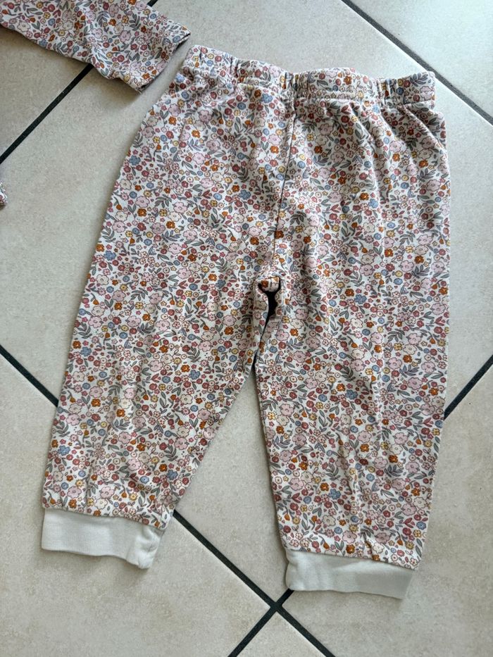 Pyjama fleuri petite fille - photo numéro 2