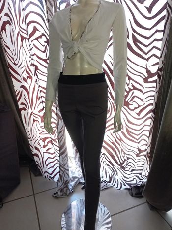 Jegging neuf gris taille 38