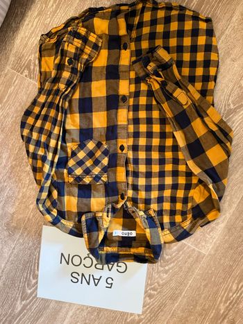 Chemise Garçon 5 ans