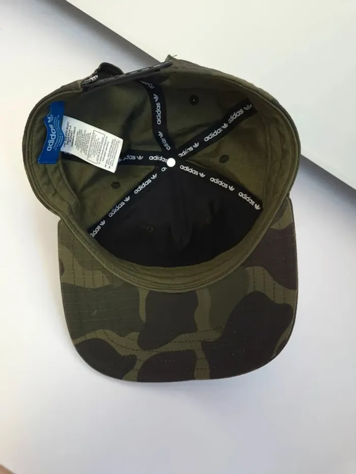 Casquette Adidas militaire logo brodé - photo numéro 7