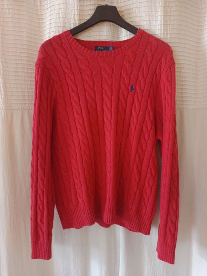 Pull Torsadé - Polo Ralph Lauren - Taille LG