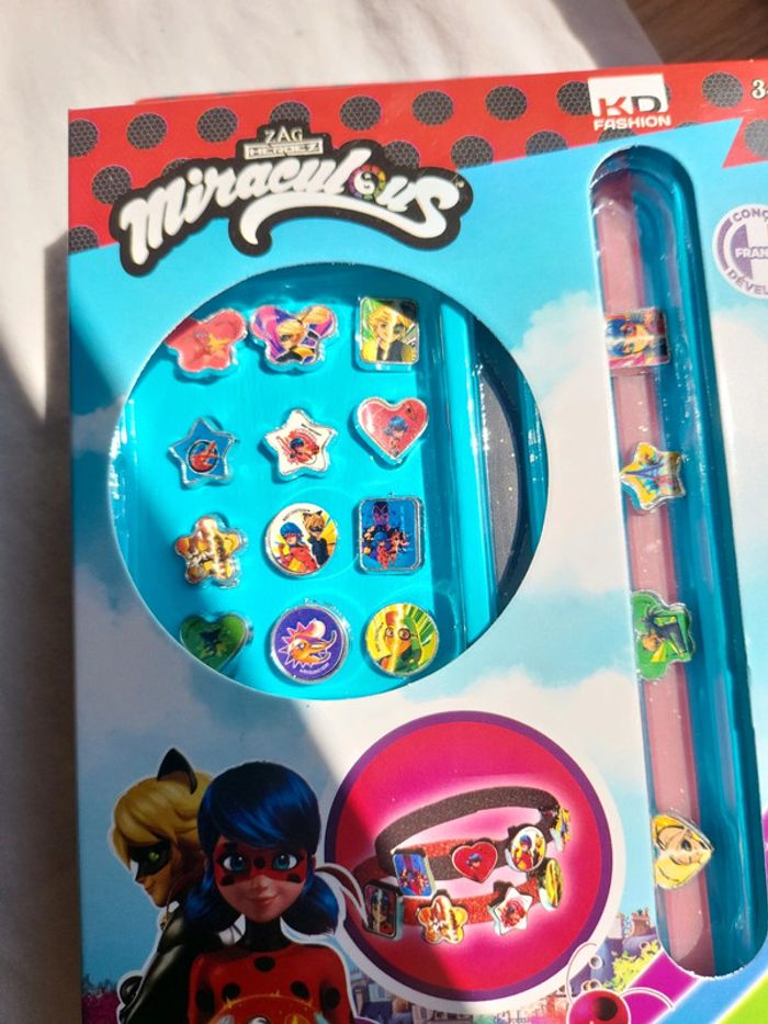 Bracelets paillettés charms miraculous ladybug - photo numéro 4